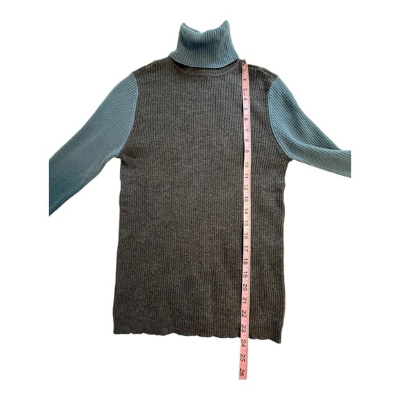 Gap Merino Wool Long Sleeve Ribbed Turtleneck Top - Size XL - Picture 9 of 11